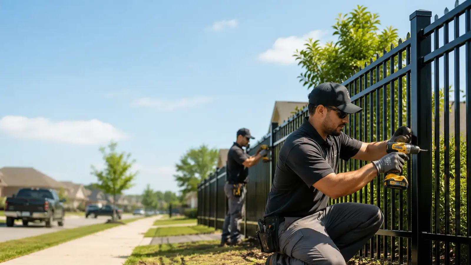 Metal Fence Installation in Sumrall, MS